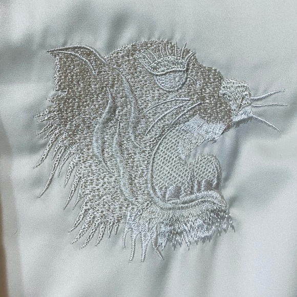 Silence + Noise Monochromatic Souvenir Bomber Jacket Urban Outfitters XS - Picture 10 of 12